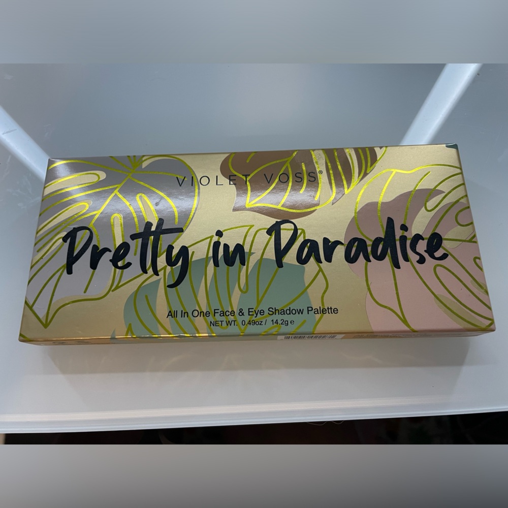 BNIB Violet Voss Pretty in Paradise Eyeshadow Palette - 14.2g